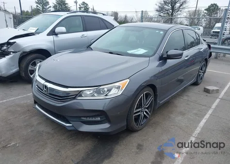 2017 Honda Accord Sport from USA, damaged, VIN 1HGCR2F53HA236750